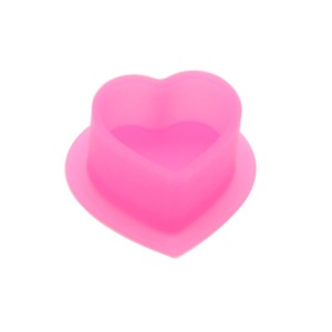 100 coupelles en silicone en forme de cœur antidérapantes pour pigments PMU, fournitures pour salons de tatouage - Product Image 5