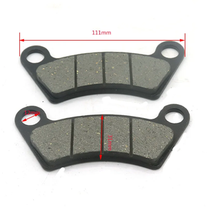 Pastillas de freno para coche eléctrico <span class=keywords><strong>Efun</strong></span>, pieza de repuesto de 4 ruedas para ATVs chinos de 4 tiempos, motos de cross, scooters Go-Karts - Product Image 3