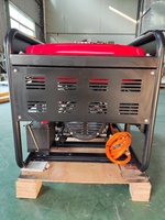 Générateur portable à double carburant 10KW 11KW 12KW 10-15KVA AVR Puissance électrique à cadre ouvert GPL GN Propane 3 phases Gaz 230V/240V