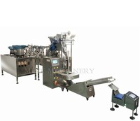 Machine automatique de comptage, de remplissage et d'emballage de bonbons, tablettes de lait, oursons gélifiés, sachets et pochettes