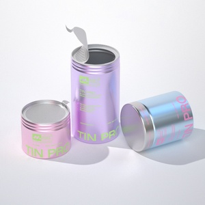 Merrynewon Customized Aluminum Pill Jar Medicine Women's Health Products Portable Matte Screw Cap Supplement Jar Packaging - Product Image 4