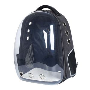 BSCI Factory Fully transparent <b>cat</b> <b>backpack</b> out <b>carrying</b> cabin bag space bag <b>cat</b> school bag dog pet <b>backpack</b> - Product Image 3