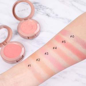 O.TW O.O Colorful Liquid 6 colores Matte Nature Blush Cream Contouring Rouge Lotion Impermeable Long LaO.TW O.O Face Blusher P - Product Image 4
