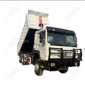 شاحنة نقل نقل ثقيلة وطنية HOWO371HP مستعملة ومستخدمة من الصين 6 * 4 10 شاحنة حمولة جديدة للبيع