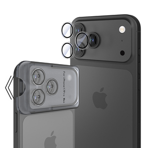 Protector de Lente de Cámara de Vidrio Templado AR al por Mayor para iPhone 15 16 17 Pro Max Plus 9H Cobertura Total Antirrayas - Product Image 1