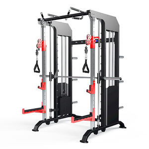 Fitness geräte Kraft trainer Smith Machine Power Squat Rack Kommerzielle Verwendung Fitness geräte Multifunktion ale Smith-Maschine - Product Image 2