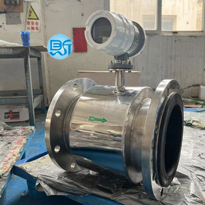Easy Installation <strong>Digital</strong> Electromagnetic Gas/Liquid Sewage <strong>Water</strong> <strong>Flow</strong> <strong>Meter</strong> High Precision DN 400 Pipe OEM Support IP68 - Product Image 3