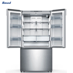 Auto-defrost Ss French Door <b>Refrigerator</b> with Water Dispenser and Ice Maker Auto Defrost French Door <b>Refrigerator</b> - Product Image 2