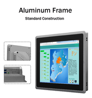 Monitor de Pantalla Táctil Industrial Capacitivo Integrado de Marco Abierto IP65 de 7, 10 y 15 Pulgadas de Alto Brillo