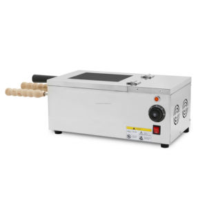 Four <span class=keywords><strong>à</strong></span> gâteau cheminée électrique 2 bâtons roulants Kurtos Kalacs Making Maker Four Ice Cream Cone Baking <span class=keywords><strong>Machine</strong></span> - Product Image 2