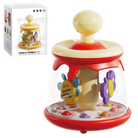 DADI OEM/ODM Jeux sensoriels anti-stress pour bébés 2025 Jouets à presser Carrousel pour tout-petits Jouet à presser et à faire tourner