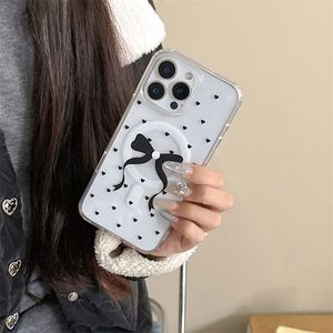 เคสโทรศัพท์มือถืออะคริลิกแม่เหล็กหรูหรา ลายคิวปิดแห่งความรัก สำหรับ iPhone16 15 14 13 12 Pro Max ฝาหลัง - Product Image 4