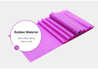 Bandas Elásticas de Látex Profesionales para Fisioterapia, 50 Yardas, Ecológicas, sin Perfume, sin Polvo, para Ejercicio en Casa, Yoga, Gimnasio