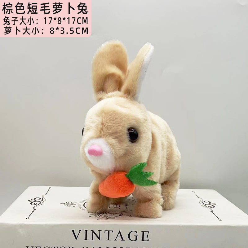 Brown radish rabbit