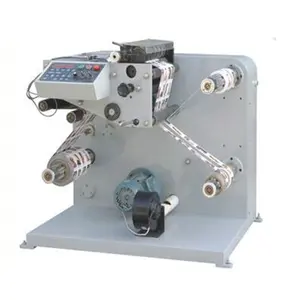 Automatische Zelfklevende Bopp Tape Etiket Papier Snijmachine Plastic Pet Folie Bopp Tape Snij Rewinder