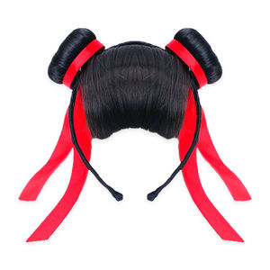 Diadema con flequillo de cinta roja estilo Nezha para niños, accesorio para el cabello, accesorio para actuaciones - Product Image 4