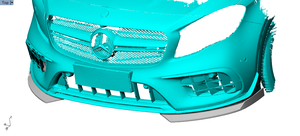 ครีบกันชนหน้าคาร์บอนไฟเบอร์สำหรับรถยนต์เมอร์เซเดส-เบนซ์ จีแอลเอ คลาส จีแอลเอ <span class=keywords><strong>45</strong></span> เอเอ็มจี ปี 17-19 - Product Image 5