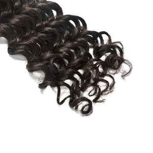 Europeo rizado azul extensiones de tejido de cabello virgen cutícula alineada pelo - Product Image 6
