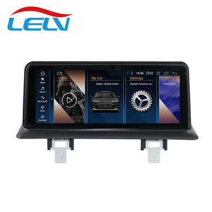 Système Android Qualcomm 665 de 10,25 pouces, Carplay sans fil AUTO pour BMW Série 1 E88 <span class=keywords><strong>E87</strong></span> E81 E82, lecteur vidéo de voiture, GPS, autoradio - Product Image 1
