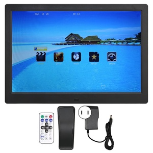 14" <b>LED</b> Digital Photo Picture Frame HD 1280*800 Scroll Caption Advertising Machine Alarm <b>Clock</b> with Remote Control - Product Image 2
