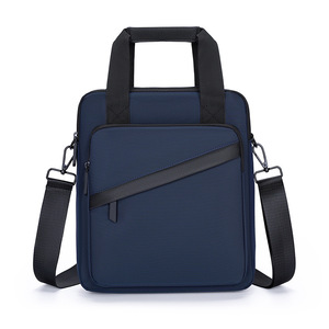 Sac à bandoulière étanche en tissu Oxford pour ordinateur portable, mallette de voyage simple, grande capacité, durable, avec boîte cadeau - Product Image 3