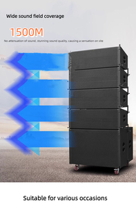 Single 10 Inch <strong>Line</strong> <strong>Array</strong> Sound Complete Professional Sound System Passive Speaker - Product Image 3