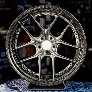 ล้อคาร์บอนไฟเบอร์ฟอร์จ น้ำหนักเบาพิเศษ ประสิทธิภาพสูง OEM 5x100 5x108 5x112 5x114.3 5x120 5x130 Porschee 911 GT3 <span class=keywords><strong>RS</strong></span> 997.2 991 - Product Image 6