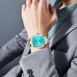 Nuevo Reloj de Cuarzo Cuadrado Minimalista para Mujer, Correa de Acero Inoxidable, Multifunción, Calendario, Resistente al Agua - Product Image 6