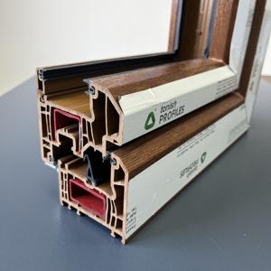 Profil <span class=keywords><strong>PVC</strong></span> de style européen série de fenêtres à battant coulissantes meilleur prix 58/60/65/80/88/110mm profils Upvc utilisation de bâtiment en plastique - Product Image 1