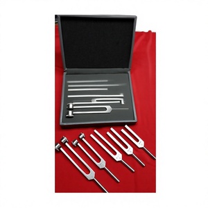 Ensemble de diapasons médicaux en aluminium, 5 pièces, instrument chirurgical manuel de classe I, outils de thérapie par fréquence - Product Image 1