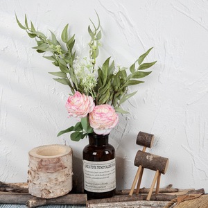 Bouquet de fleurs artificielles Iori en tissu tissé plastique pour décoration de maison et de mariage CF01235 - Product Image 1