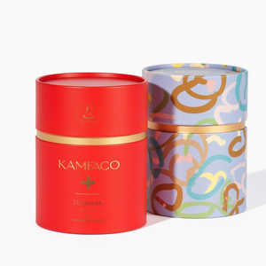 Emballage cosmétique biodégradable personnalisé imprimé Papier d'art Kraft Core Cylindre Tube Boîtes en carton rondes - Product Image 6