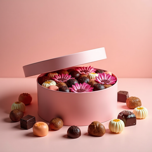 หลอดกลมบรรจุอาหารกาแฟชาช็อคโกแลตรีไซเคิลได้เป็นมิตรกับสิ่งแวดล้อมกำหนดเอง - Product Image 2