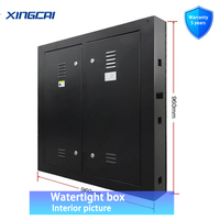 Harga Pabrik Xingcai Layar Iklan HD SMD LED Display Iklan Luar Ruangan P8 RGB Panel Video Wall LED Garansi 5 Tahun
