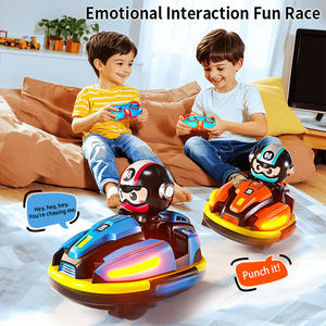 MILI 2 Players Battle <strong>Bumper</strong> <strong>Car</strong> Kids High Speed Radio Control <strong>Car</strong> Remote Control Racing Cartoon <strong>RC</strong> <strong>Bumper</strong> <strong>Car</strong> With Spray - Product Image 4