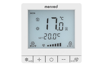 FCU IR Control Remoto Infrarrojo Aire Acondicionado Termostato Programable