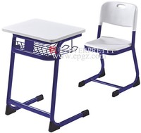 Juego de Mesa y Silla de Madera Moderna para Aula Escolar, Muebles de Lectura para Niños de Primaria