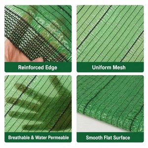 <span class=keywords><strong>Rete</strong></span> Ombreggiante Verde in HDPE Tessuta a Maglia, Resistente ai Raggi UV, Traspirante al 30%-90% <span class=keywords><strong>per</strong></span> Serre Agricole, Giardini e Piante - Product Image 3