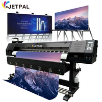 Impresora Ecosolvente de Gran Formato Jetpal de 1.3/1.6/1.9/2.5/3.2m con Cabezal de Impresión Xp600 o I3200 para Impresión de Vinilos en Exteriores