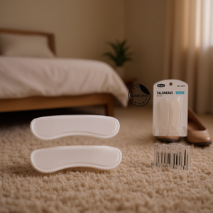 Cuscinetti trasparenti in gel per tallone Ilan, 2 pezzi, adesivi per il comfort delle scarpe - Product Image 3