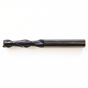 Fraise à queue en carbure monobloc Ttake Standard Ta1401, revêtement Nano TiAln, hélice 30 degrés, série longue, 2 dents, pour usinage de métaux - Product Image 2