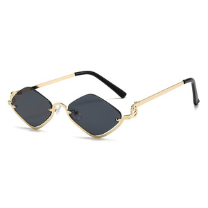 Occhiali da Sole Unisex alla Moda 2026 Shanghai con Lenti PC UV400, Montatura a Mezzo Cerchio in <span class=keywords><strong>Blu</strong></span>/Rosa/Grigio, Durevoli e Comodi per Feste e Regali - Product Image 1