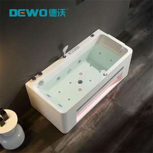 Baignoire de massage en acrylique moderne <span class=keywords><strong>avec</strong></span> cascade à bulles Fonctions de surf <span class=keywords><strong>Bain</strong></span> à remous chinois 110 volts - Product Image 2