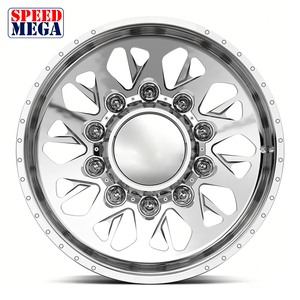 Rines Forjados Beadlock para Camioneta, Rines de 17, 18, 19 y 20 Pulgadas, 5x120.65, Delanteros y Traseros, Negros Fresados, de 2 Piezas, de Aleación, para Carreras de Drag - Product Image 3