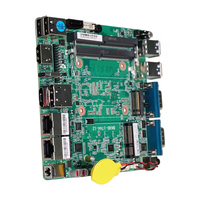 BKHD HOT 1744-12 Nano ITX Motherboard Intel I3-1215U I5-1235U I7-1355U FCBGA1744 2 DDR5 2 LAN 2 COM PC MINI 12*12CM Mainboard