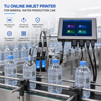 Imprimante jet d'encre thermique industrielle TIJ Docod T260E 12,7 mm la plus vendue pour le codage en ligne des codes-barres et des dates d'expiration sur bouteilles/œufs