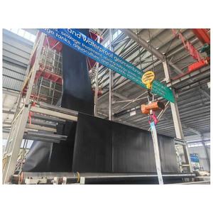 Géomembrane HDPE résistante aux UV de haute qualité: 0.7-1.2mm d'épaisseur, test de Gri-gm13 Astm, revêtements imperméables pour l'agriculture, décharge - Product Image 1