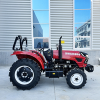 Tracteur agricole de style européen 60 CV avec cabine climatisée et transmission avancée