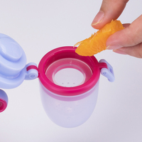 Jouets drôles en silicone de qualité alimentaire pour bébés fruits mangeoire à fruits pour enfants tétines