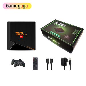 TX9 Pro وحدة التحكم 4K صندوق الإخراج HD <span class=keywords><strong>Android</strong></span> 64GB TV <span class=keywords><strong>Game</strong></span> مع وحدة التحكم في الألعاب الرجعية لـ/PSP/N64 - Product Image 5